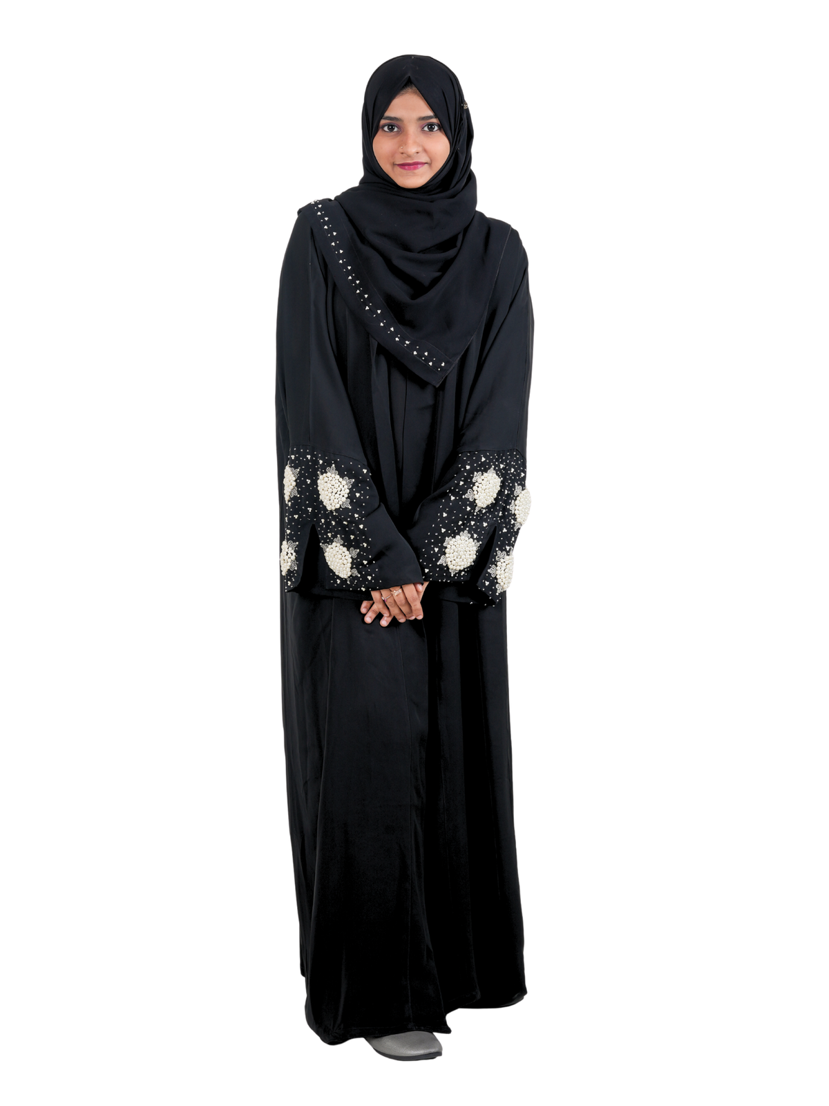 Tailored precision in The Pearl Abaya