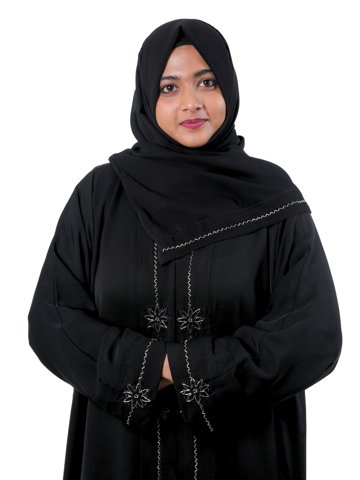 The Floral Bead Abaya